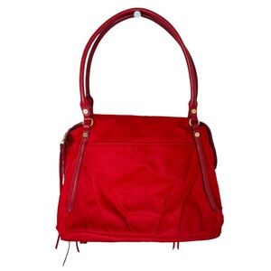 MZ Wallace Georgie Cherry Bedford Red Bag Nylon